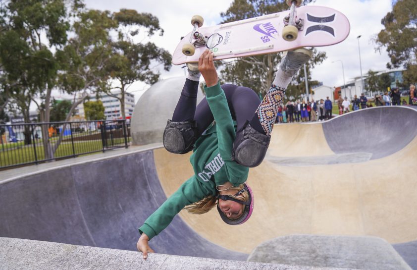 ADELAIDE CITY SKATE PARK Convic